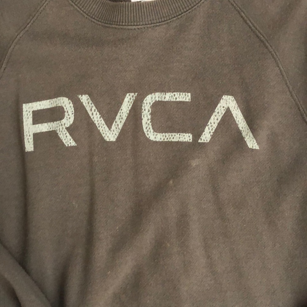 Green RVCA sweater - Picture 2 of 3